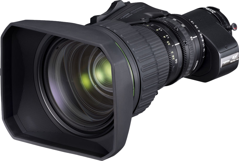 Lens. Видеообъектив (Canon/Fujinon) широкоугольный, байонет b4. Canon EF 4k. Blackmagic 6k + Canon EF 24-70mm. Fujinon 19-90.