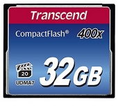 Transcend CompactFlash 32Gb 90Mb/s 400x