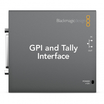GPI & Tally-интерфейс Blackmagic GPI and Tally Interface