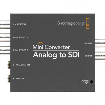 Конвертер сигнала Blackmagic Mini Converter Analog to SDI