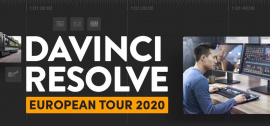 Blackmagic DaVinci Resolve European Tour 2020