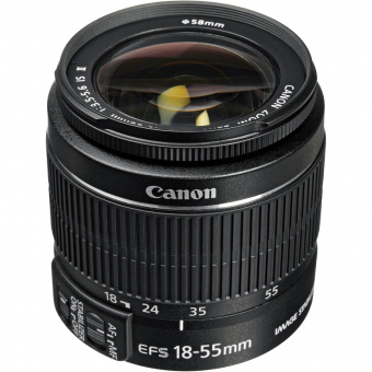 Объектив Canon EF-S 18-55mm F3.5-5.6 IS II