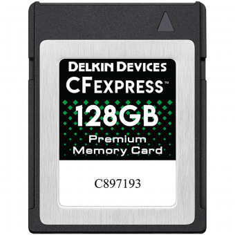 Карта памяти Delkin Devices Power CFexpress 128GB