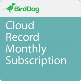 Подписка на месяц BirdDog Cloud Record