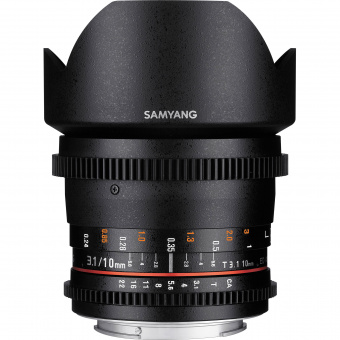 Объектив Samyang 10mm T3.1 ED AS NCS CS VDSLR Sony E