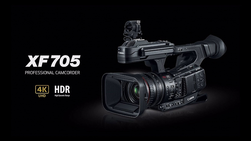 На выставке IBC 2018 в Амстердаме Canon анонсировал новую флагманскую видеокамеру XF705