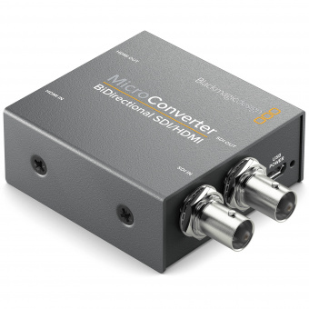 Конвертер сигнала Blackmagic Micro Converter BiDirectional SDI/HDMI wPSU [снят с производства]