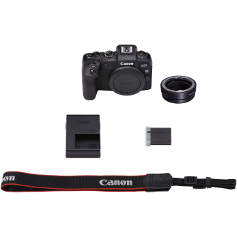 Беззеркальная фотокамера Canon EOS RP Body + Mount Adapter EF-EOS R